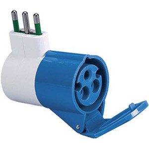 ADATTATORE 16A PRESA BLU...