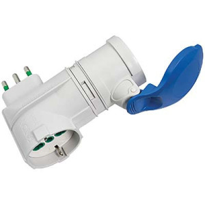 ADATTATORE 16A PRESA BLU...