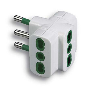 ADATTATORE TRIPLO 16A 16A...