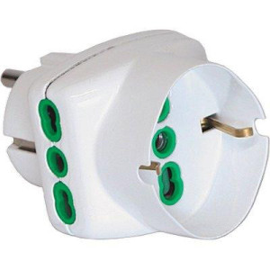 ADATTATORE TRIPLO SCHUKO...