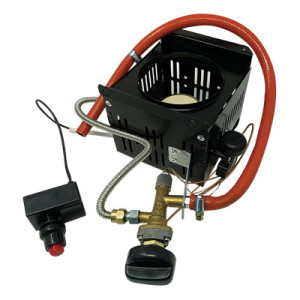 BRUCIATORE STUFA GAS ROUND...