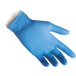 GUANTO NITRILE MONOUSO BLU...