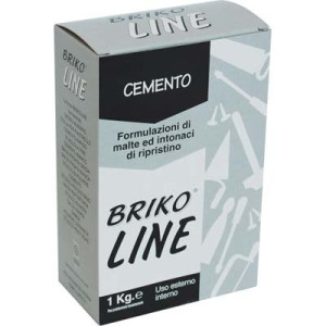 CEMENTO GRIGIO BRIKO LINE KG 1