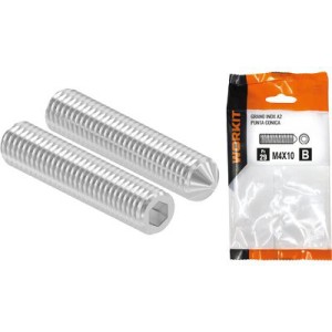 GRANO PUNTA CONICA INOX A2...