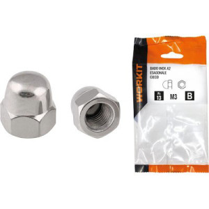 DADO ESAGONALE CIECO INOX...