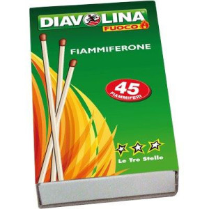 FIAMMIFERI LUNGHI DIAVOLINA...