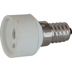 ADATTATORE LAMPADA E14 GU10...