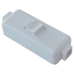 INTERRUTTORE BIPOLARE BIANCO