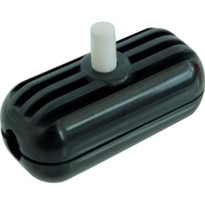 INTERRUTTORE PASSAFILO NERO