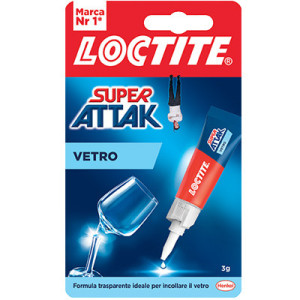 LOCTITE ATTAK VETRO GR 3 CF...