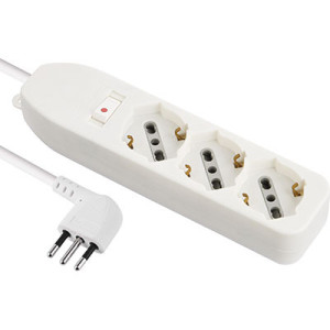 MULTIPRESA BIPASSO SCHUKO...