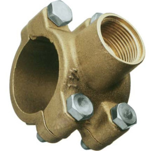 PRESA A STAFFA OTTONE 1"