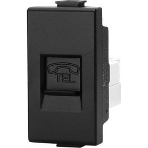 PRESA PLUG 6  4 ABM NERO