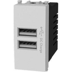 PRESA USB AVP BIANCO 2...