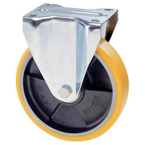 RUOTA A FORCELLA SU PIASTRA...