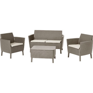 SET RATTAN SALEMO LOUNGE...