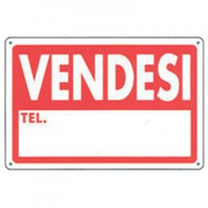 TARGA SEGNALETICA VENDESI...