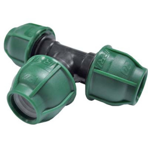 TEE A COMPRESSIONE PN10 MM...