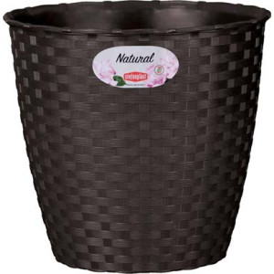 VASO RATTAN TONDO NATURAL...